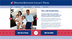 Desktop Screenshot of kennedylegacytrail.com